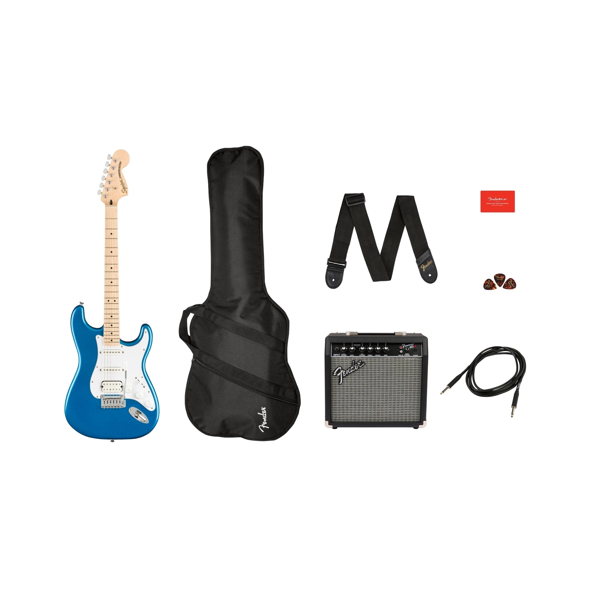 Affinity series stratocaster deals hss