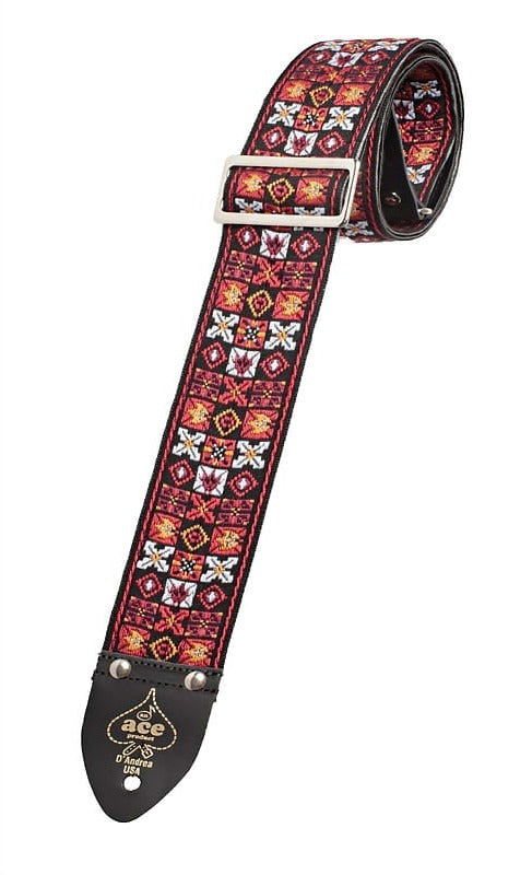 Vintage ace on sale guitar strap