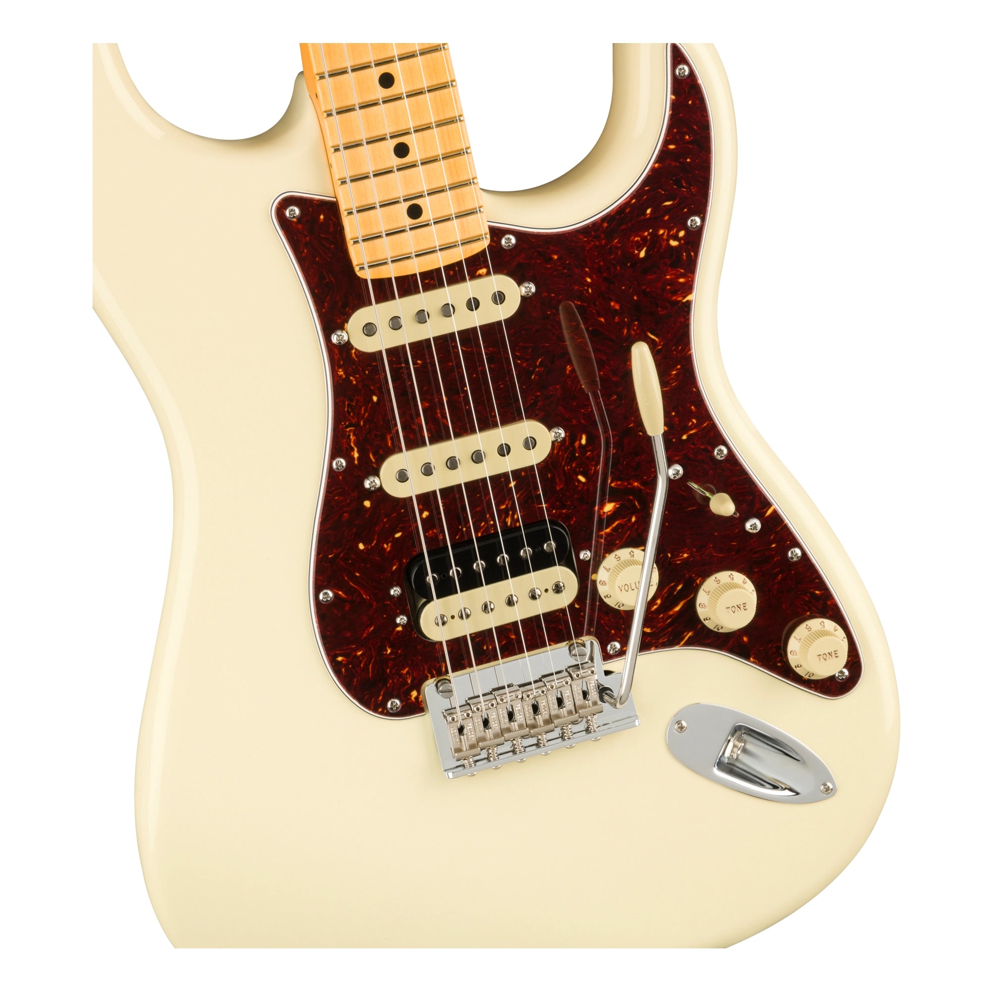 Fender American Professional II Stratocaster HSS Electric Guitar - Olympic White