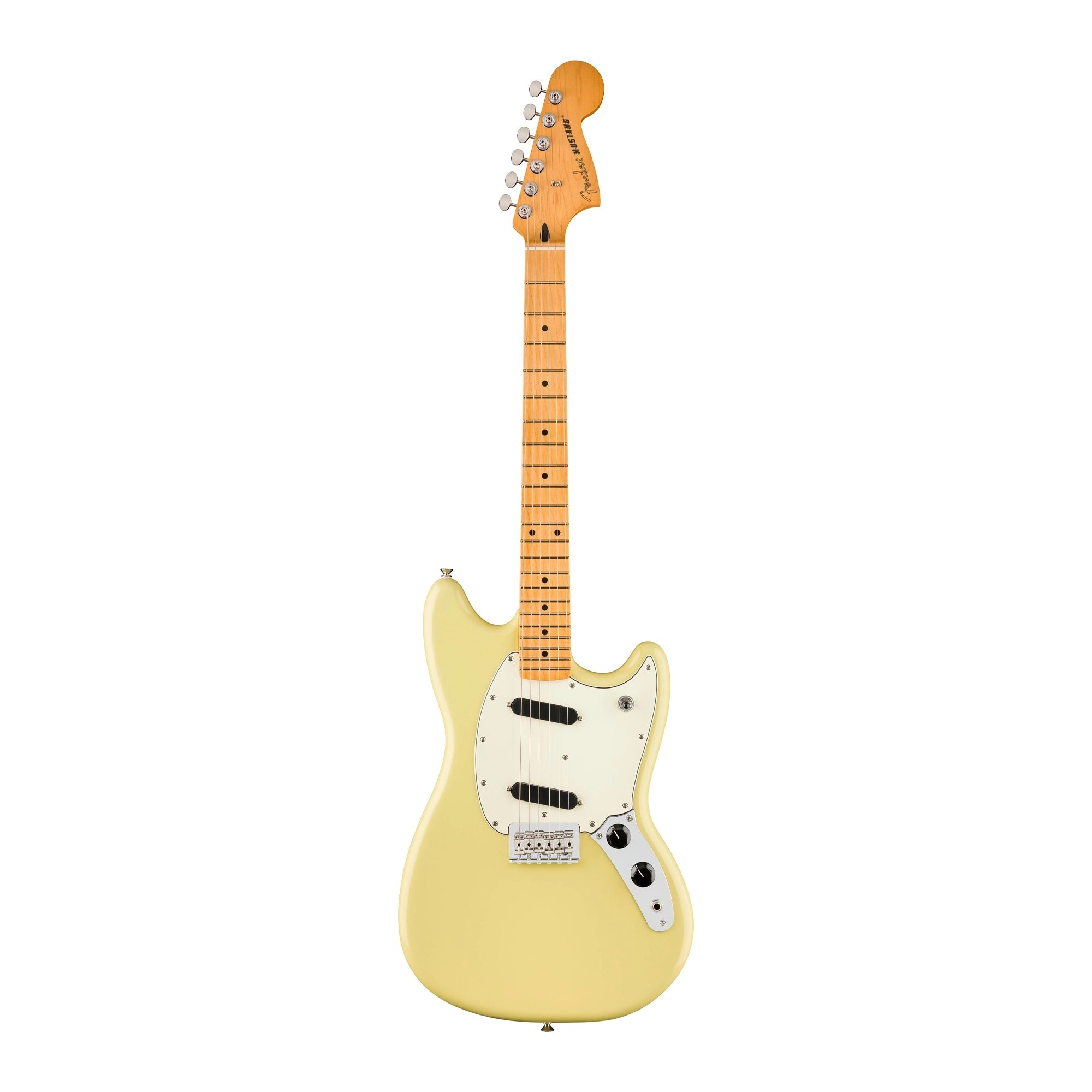 Fender Player II Mustang - Hialeah Yellow with Maple Fingerboard