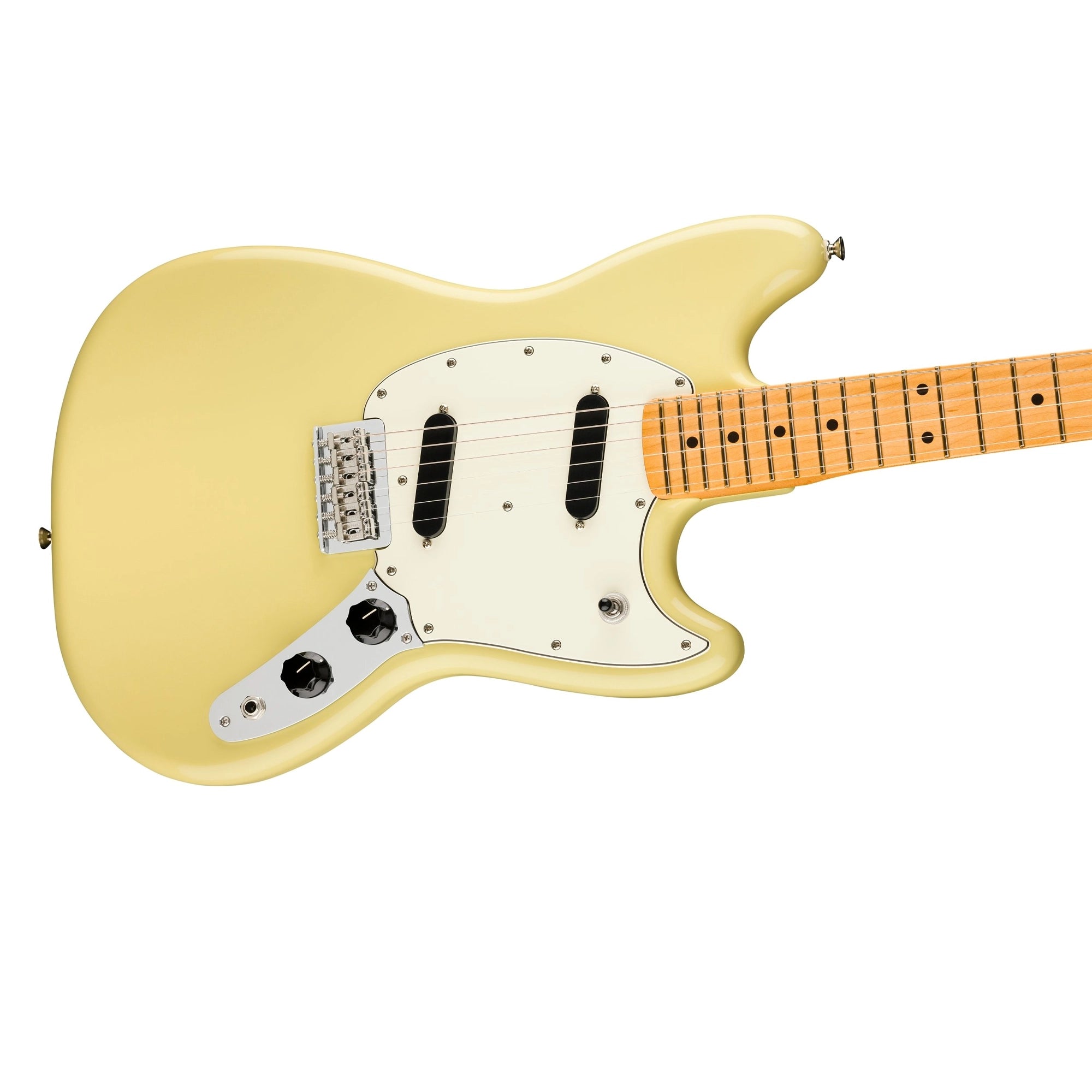 Fender Player II Mustang - Hialeah Yellow with Maple Fingerboard