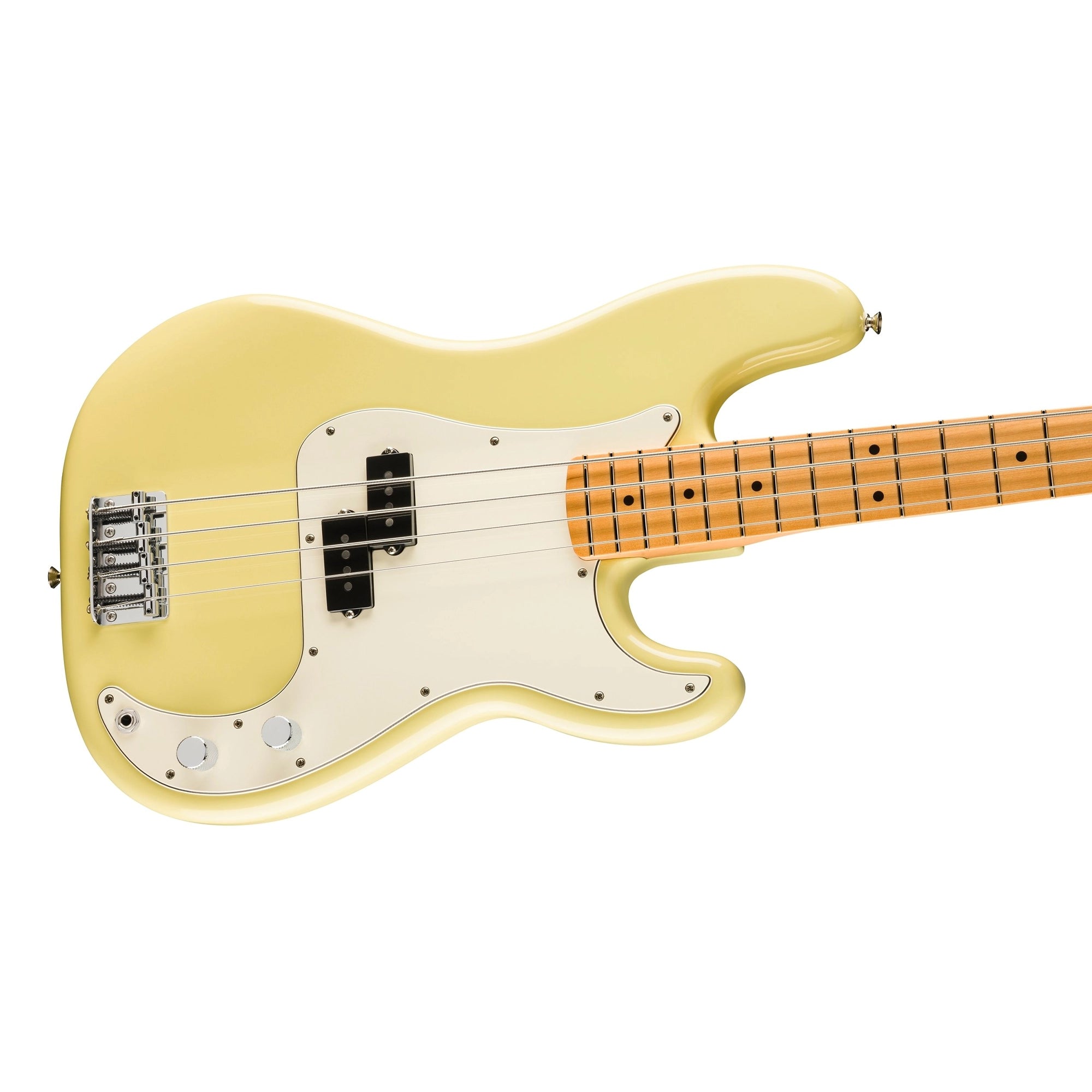 Fender Player II Precision Bass - Hialeah Yellow with Maple Fingerboard