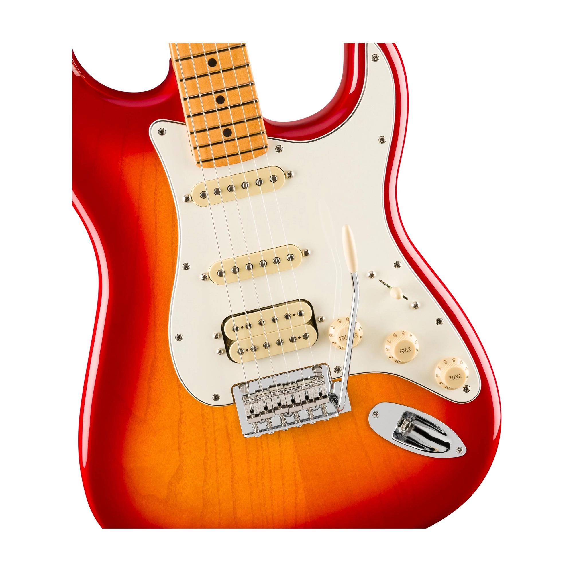 Fender Player II Stratocaster HSS Electric Guitar - Aged Cherry Burst