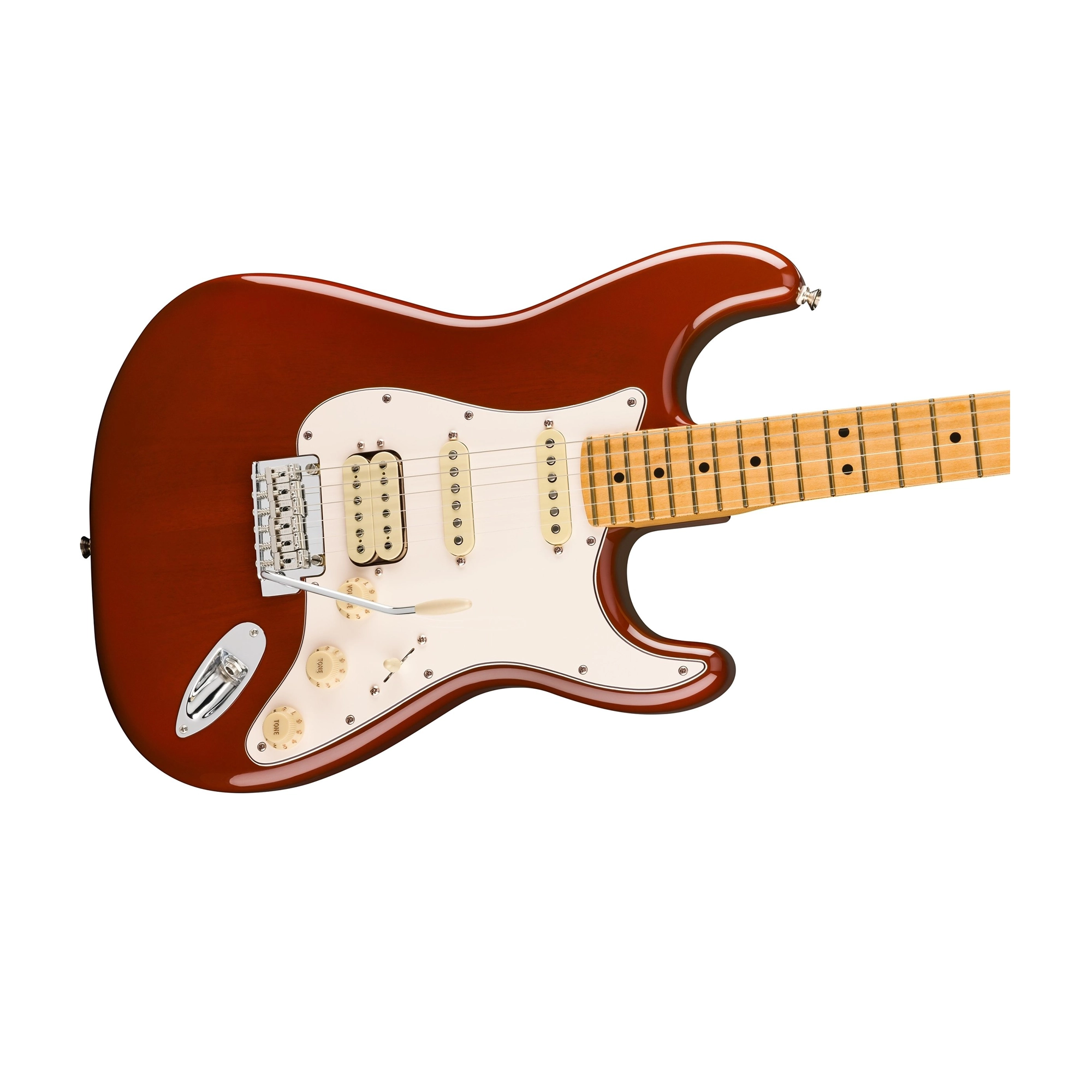 Fender Player II Stratocaster HSS Electric Guitar - Transparent Mocha Burst