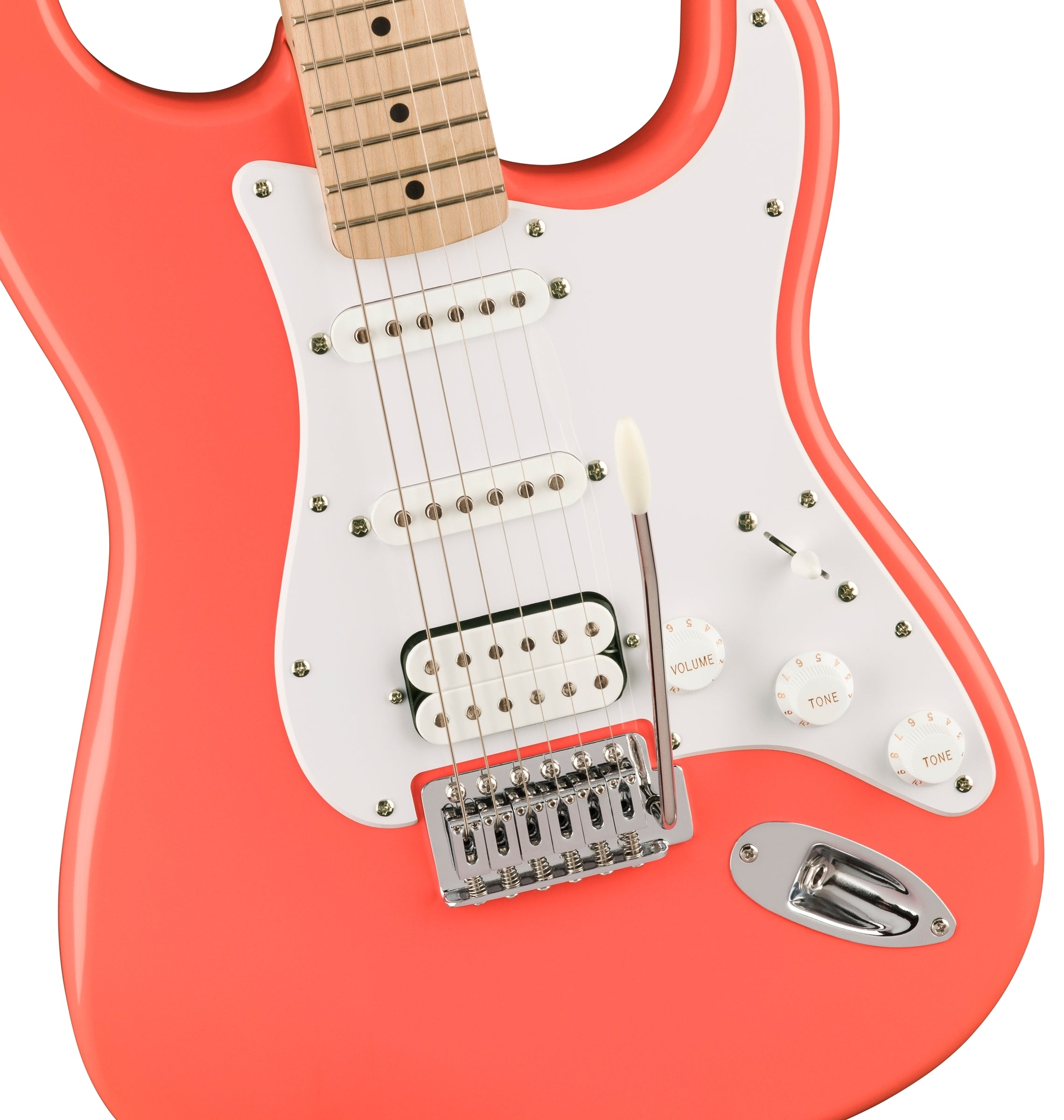 Squier Sonic Stratocaster Solidbody Electric Guitar  - Tahitian Coral