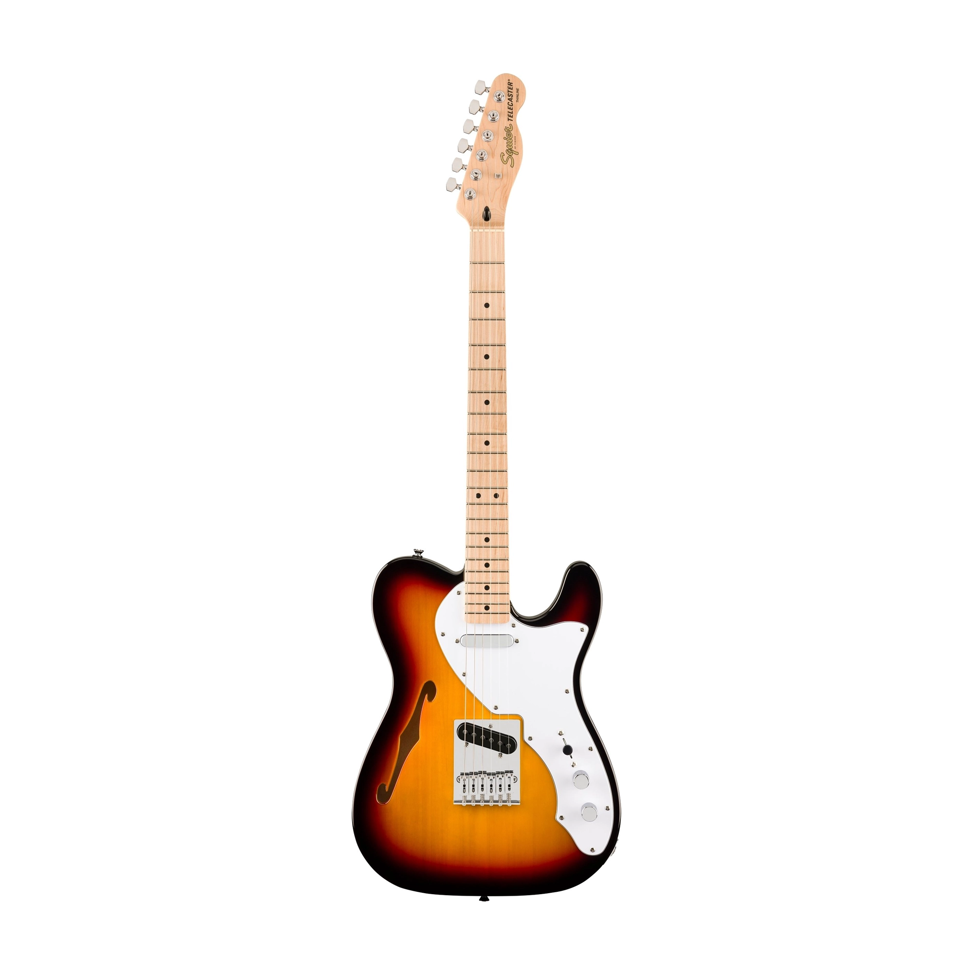 Squier Affinity Series Telecaster Thinline Electric Guitar - 3-color Sunburst