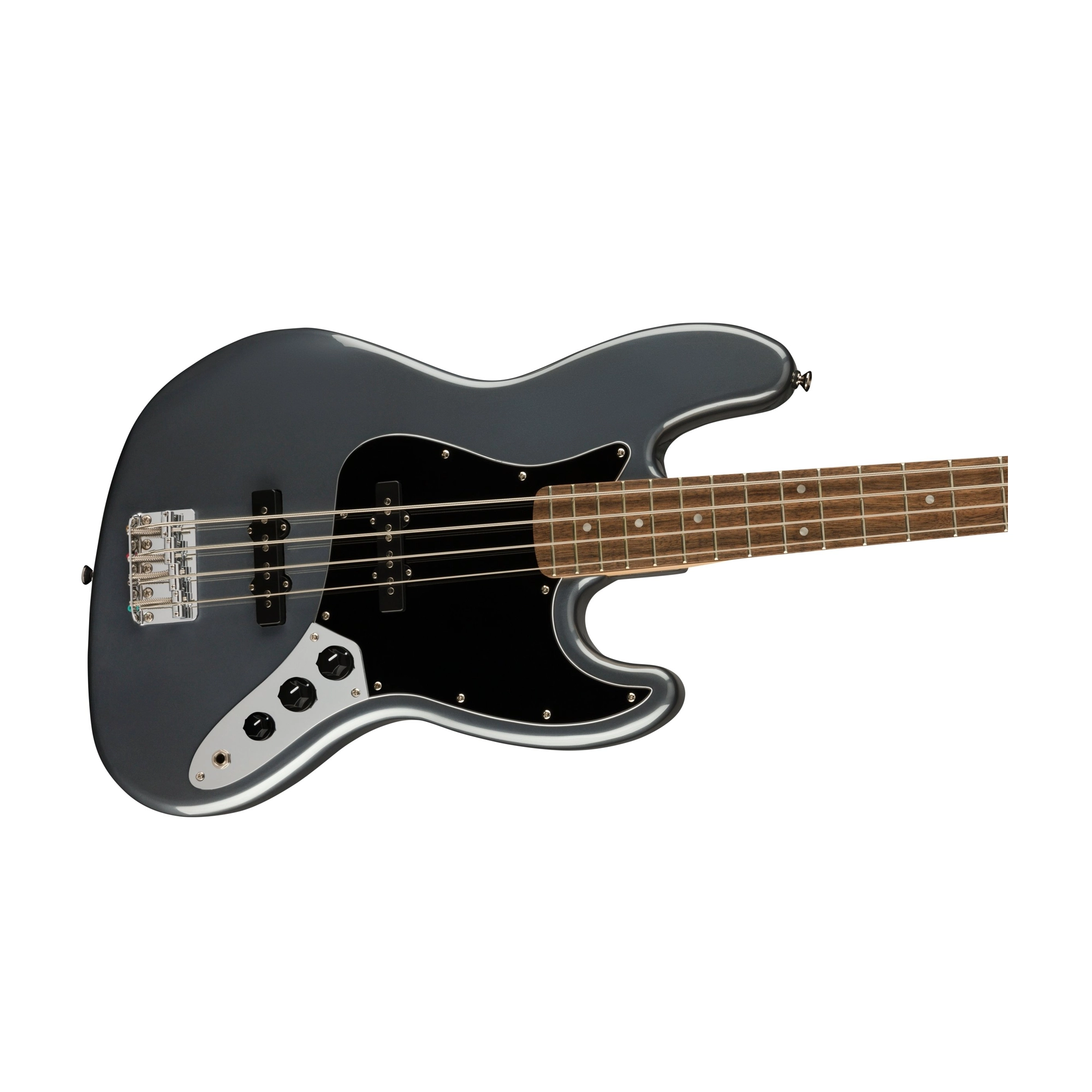 Squier Affinity Series Jazz 4-String Electric Bass - Charcoal Frost Metallic