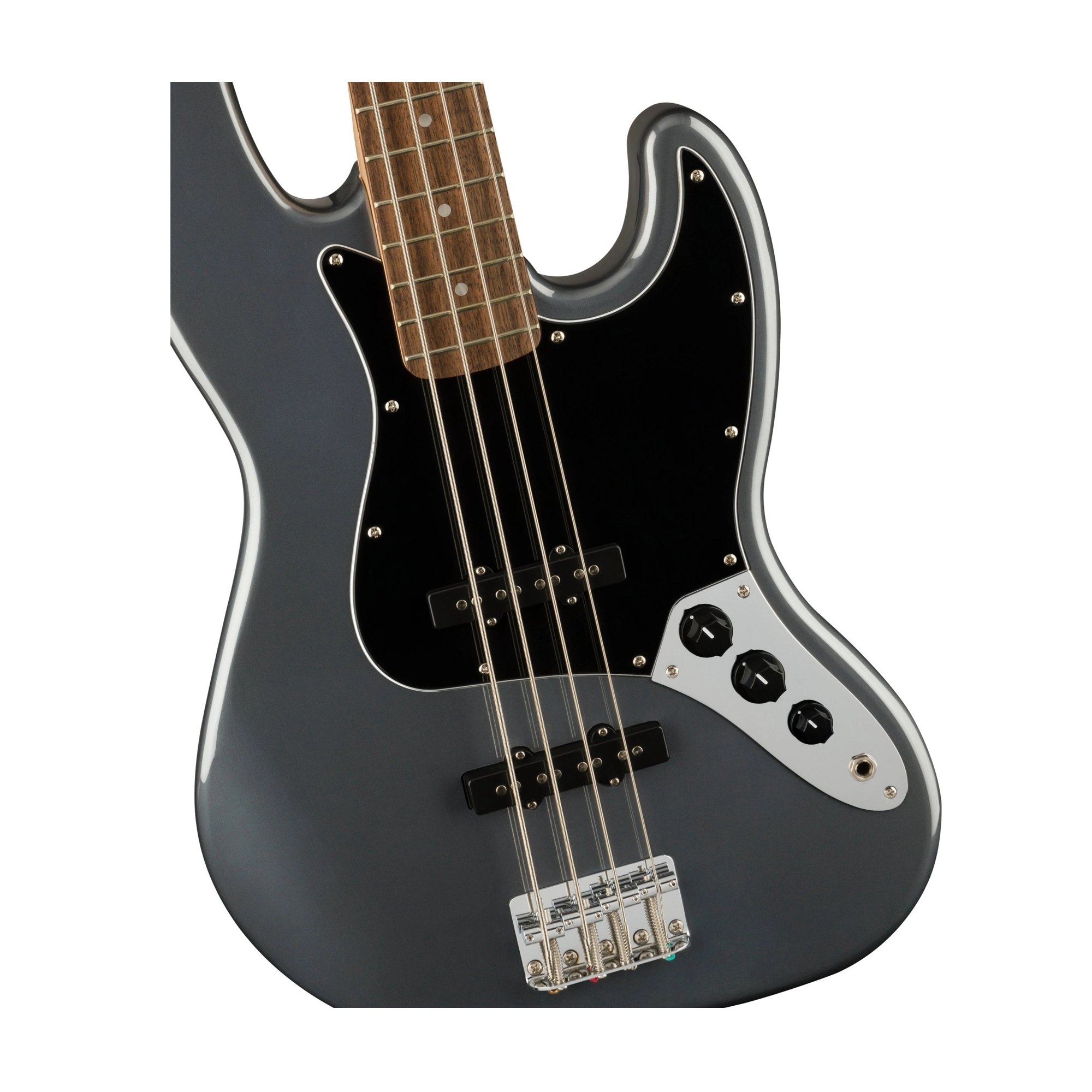 Squier Affinity Series Jazz 4-String Electric Bass - Charcoal Frost Metallic