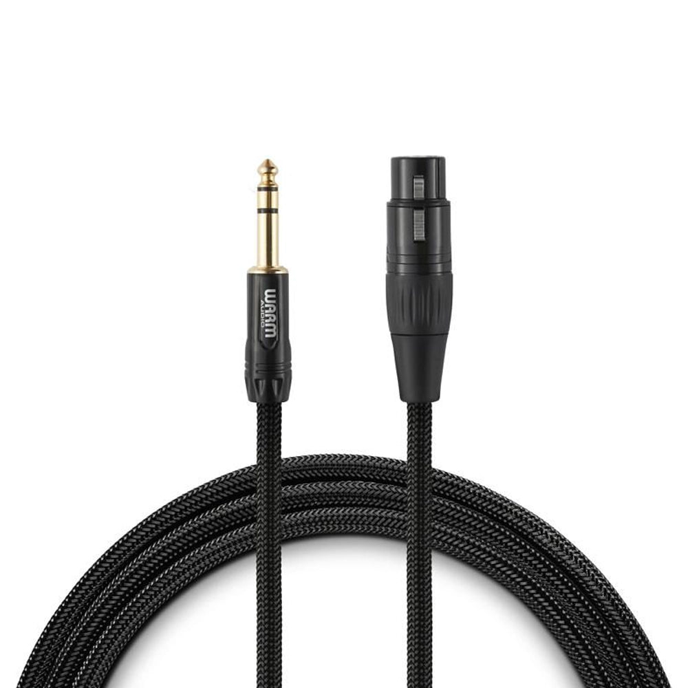 Warm Audio Premier Gold XLR Female to TRS Male Cable - 6'