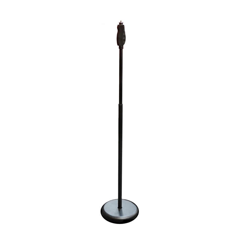 Stronghold Round Base Mic Stand with Quick Adjust