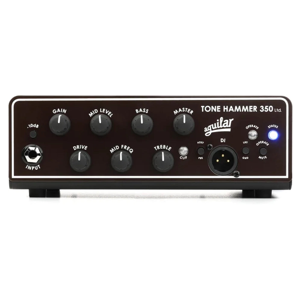 Aguilar Tone Hammer 350 Watt Super Ligero Cabezal de Bajo - Edición Limitada Marrón