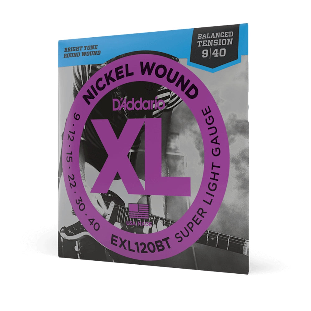 D'Addario EXL120BT Balanced Tension X-Lite Electric Guitar Strings Single-Pack