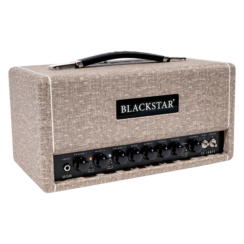 Blackstar St James 50W Tube Amplifier Head - Fawn