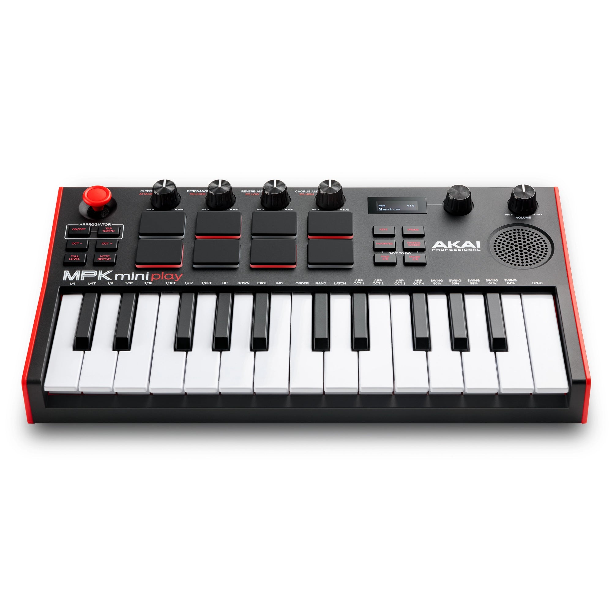 Akai Professional MPK Mini Play 3 25-Key Portable Keyboard & Midi Controller