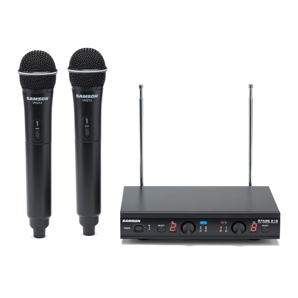 Samson Stage 212 Dual Channel Handheld VHF Wireless System