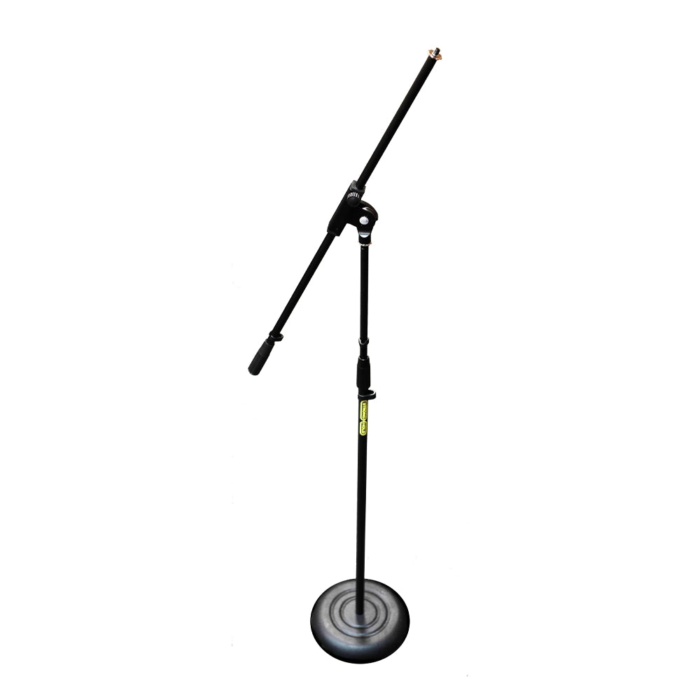 Stronghold Round Base Microphone Stand with Boom