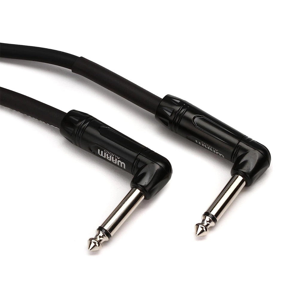 Warm Audio Pro-TS-2RT-1' Pro Series Right Angle to Right Angle TS Cable - 1 Foot