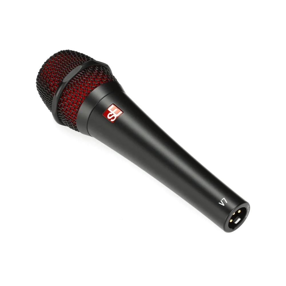 sE Electronics V7 Supercardioid Dynamic Handheld Vocal Microphone - Black