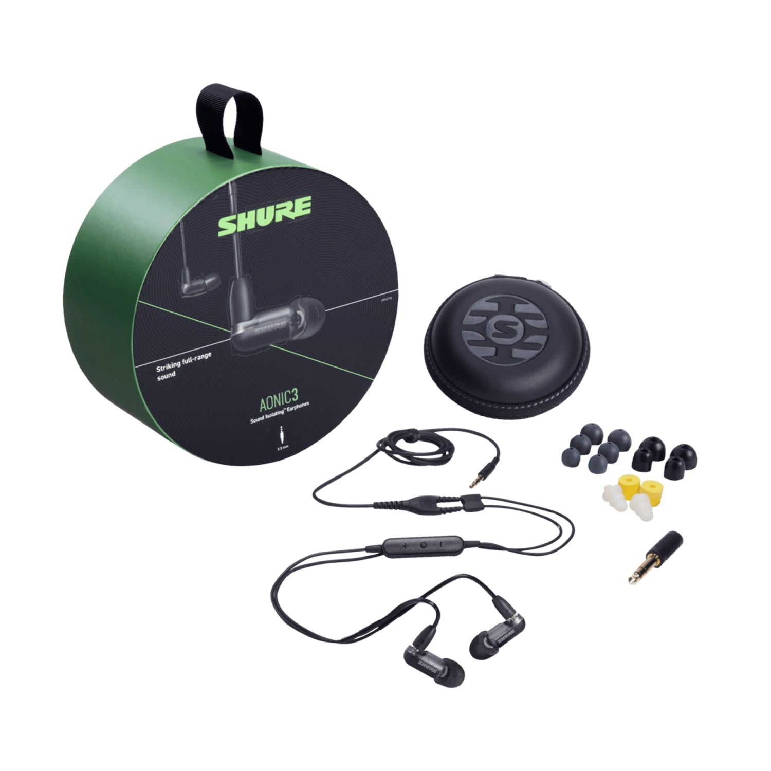 Shure AONIC 3 Sound Isolating™ Earphones Black