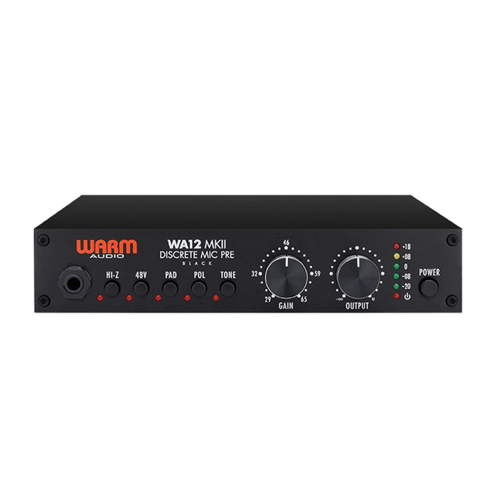 Warm Audio WA12 MKII Microphone Preamp - Black