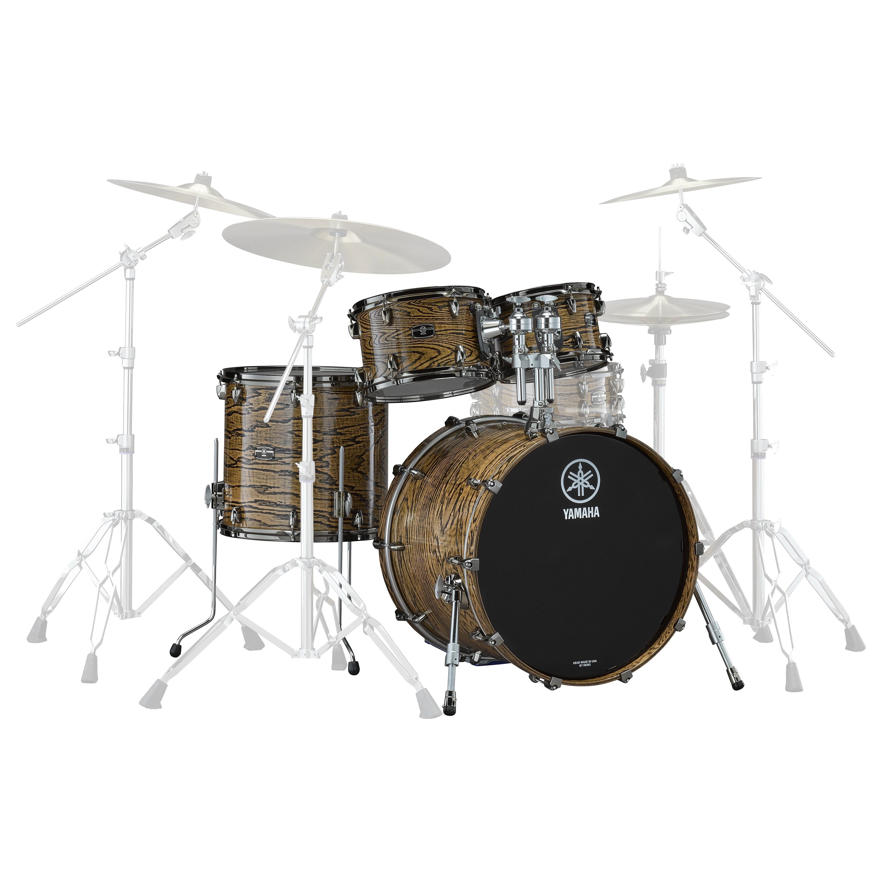 Yamaha Live Custom Hybrid Oak 4-piece Shell Pack - Natural