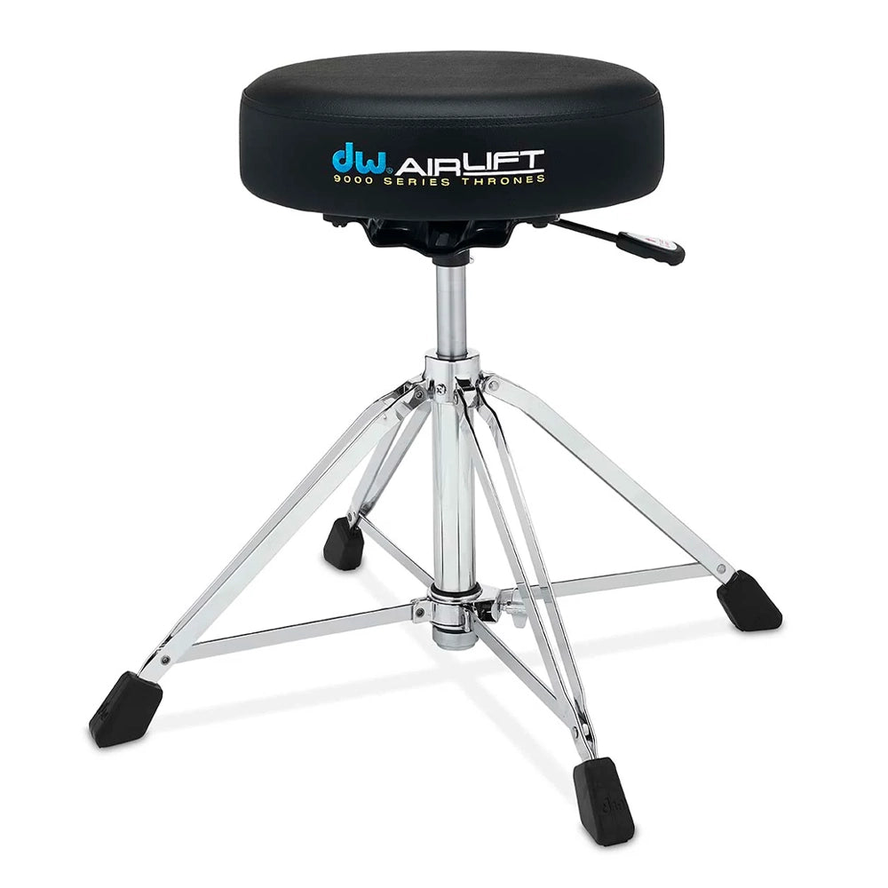 DW 9000 Series Airlift Round Base Drum Throne