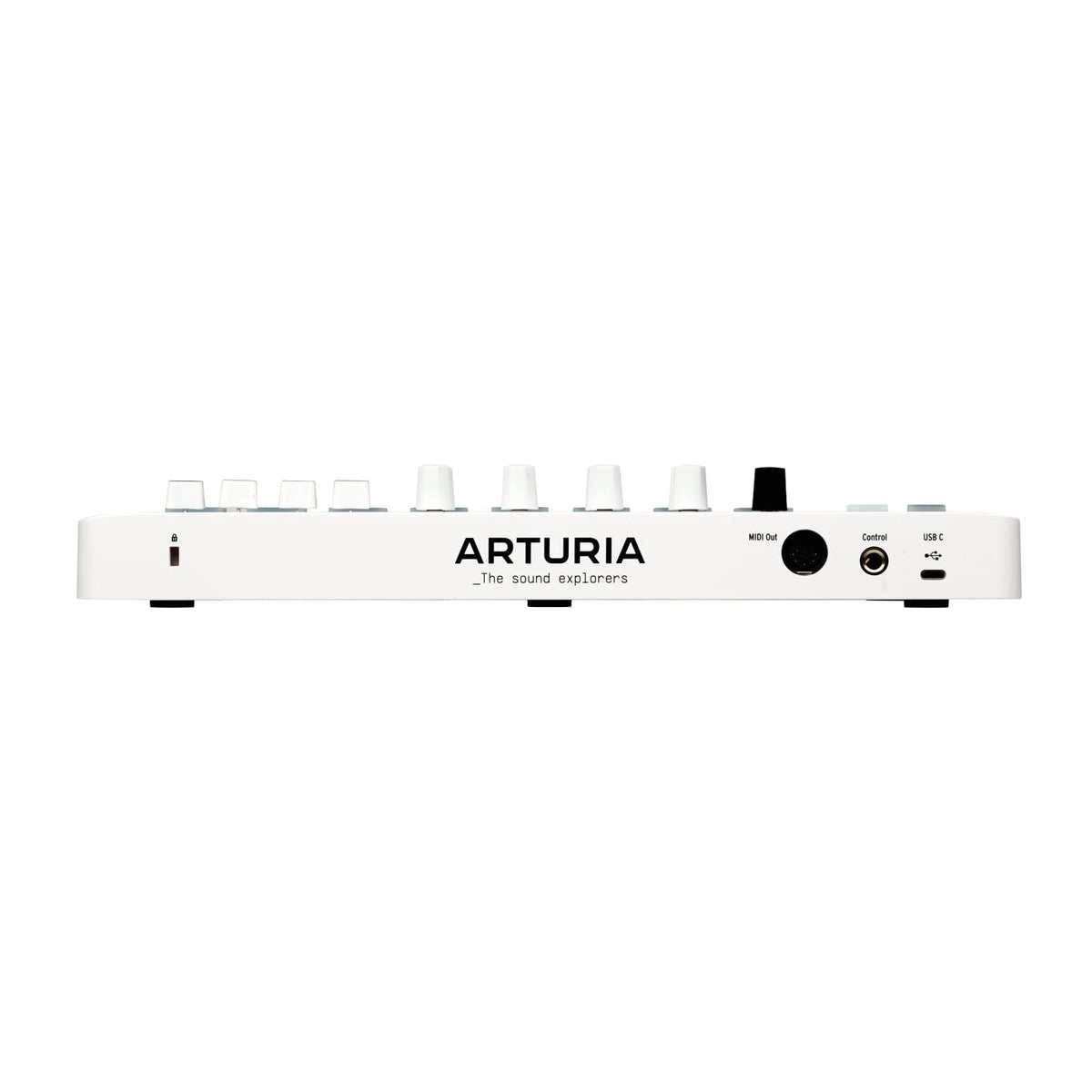 Arturia MiniLab 3 Teclado MIDI Compacto y Controlador de Pads (Blanco)