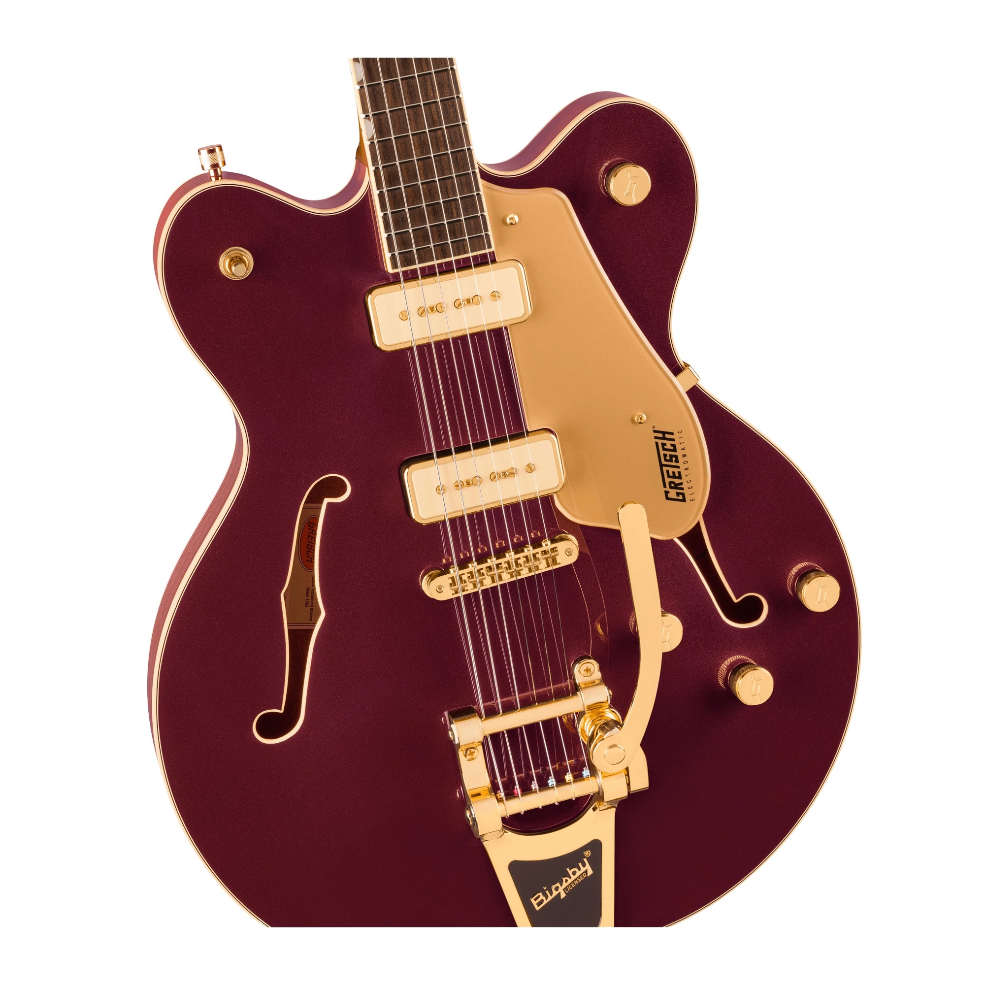 Gretsch Electromatic Pristine Ltd Semi-Hollowbody Electric Guitar - Dark Cherry Metallic