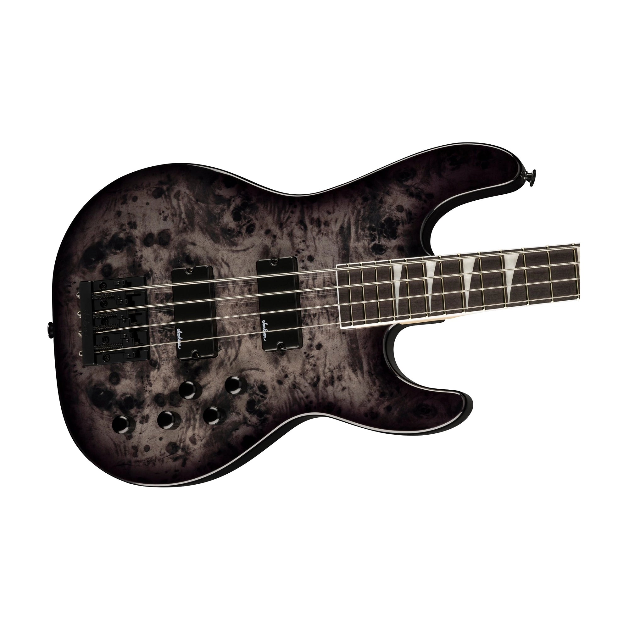 Jackson JS Series Concert Bass Cb JS3P Bass Guitar - Transparent Black