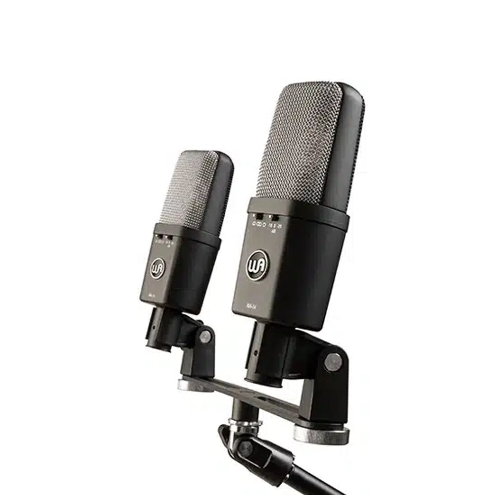 Warm Audio WA14 Large-Diaphragm Condenser Microphones Stereo Pair - Black