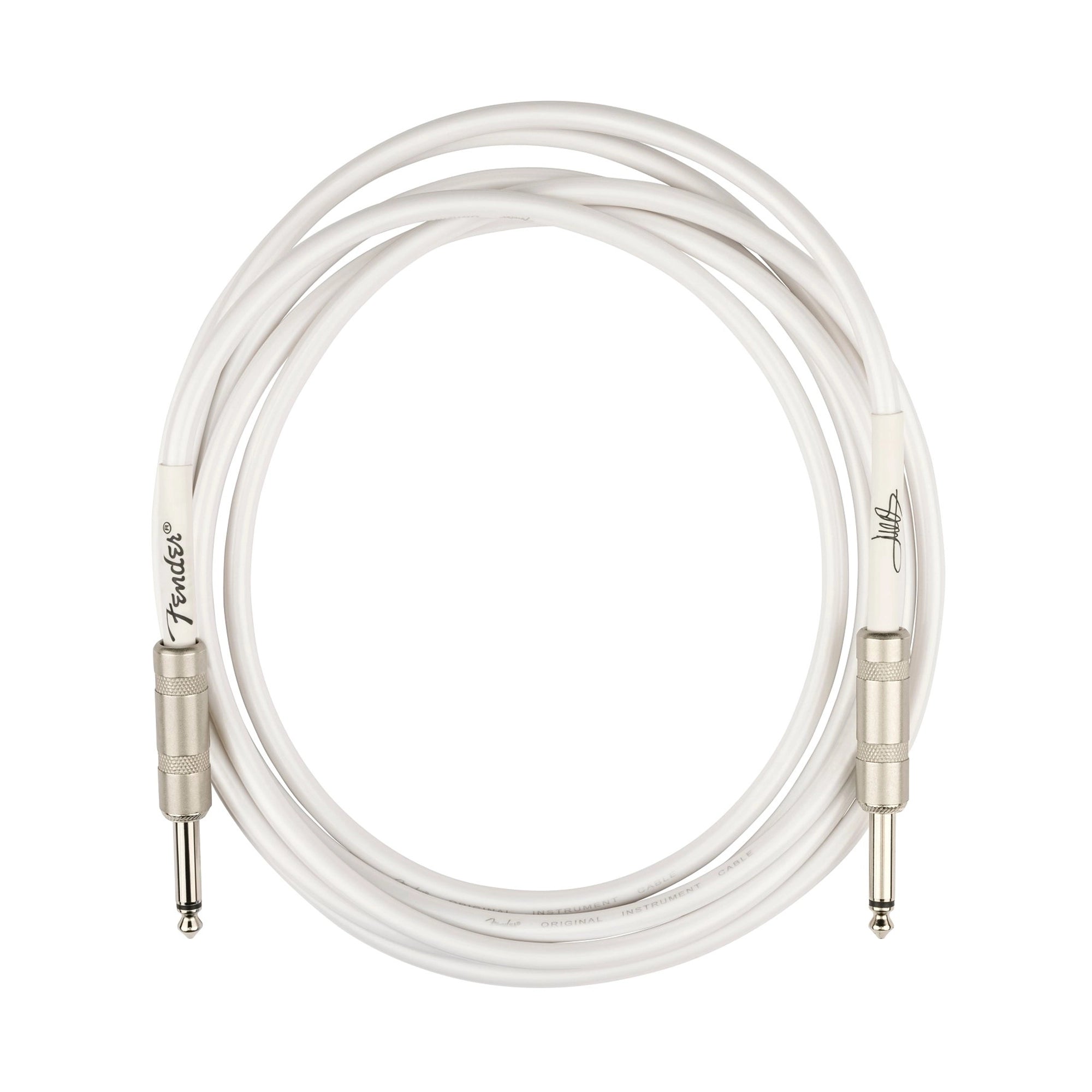 Fender Juanes 10' Instrument Cable - Luna White