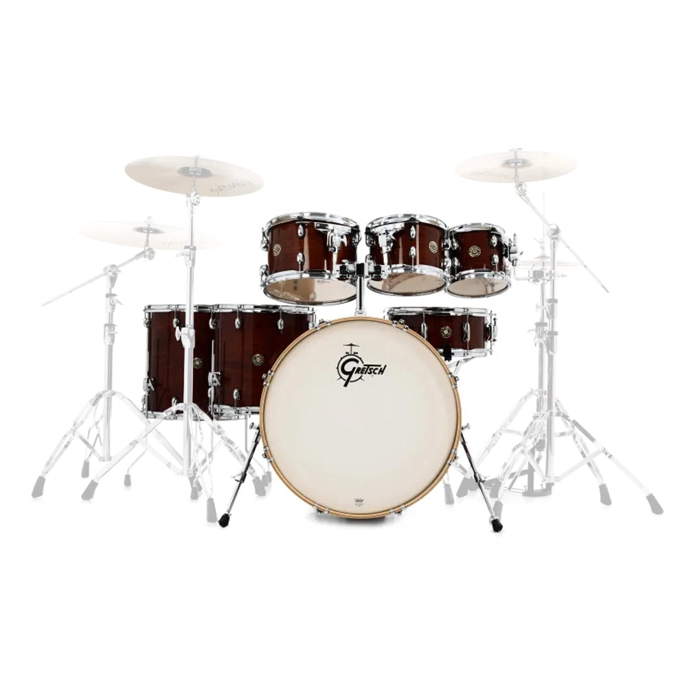 Gretsch Drums Catalina Maple CM1-E826P 7-piece Shell Pack with Snare Drum - Walnut Glaze