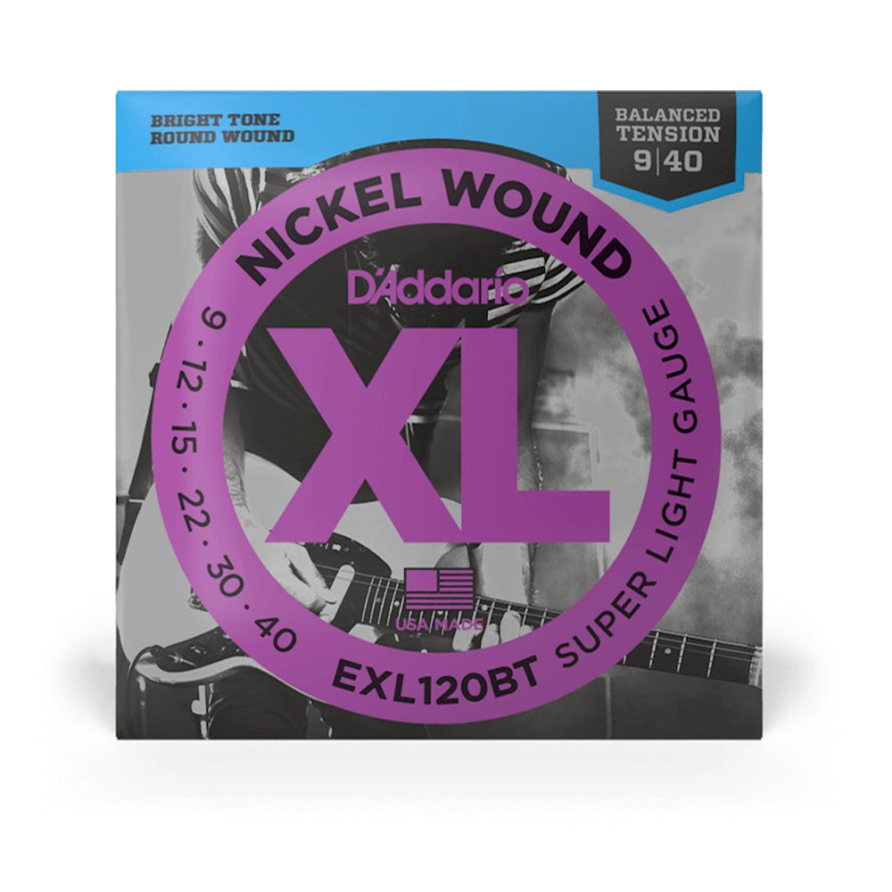 D'Addario EXL120BT Balanced Tension X-Lite Electric Guitar Strings Single-Pack