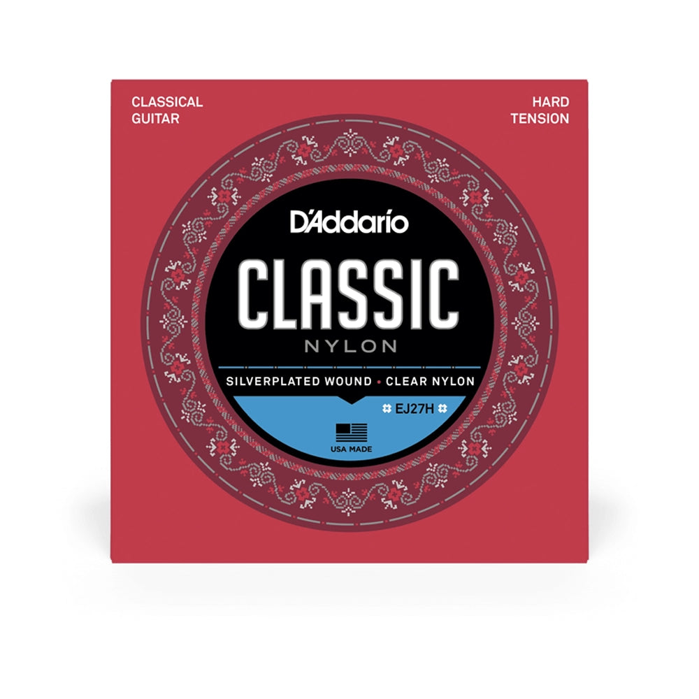 D'Addario EJ27H Hard Tension Classical Guitar Strings