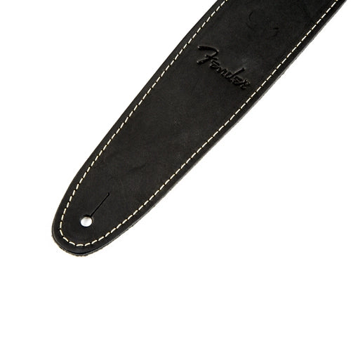 Fender Ball Glove Leather Guitar Strap - Black