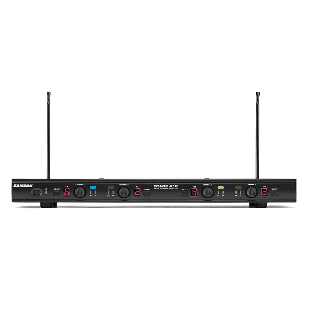 Samson Stage 412 Quad-Channel Handheld VHF Wireless System