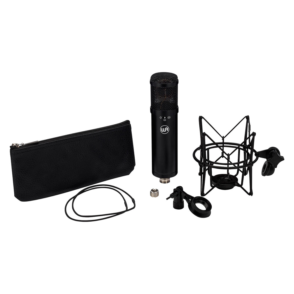 Warm Audio WA-47jr-BLK FET Black Condenser Microphone Black