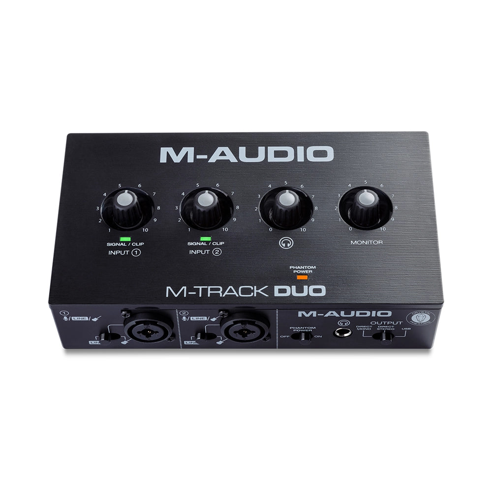 M-Audio M-Track Duo Desktop 2x2 USB Audio Interface