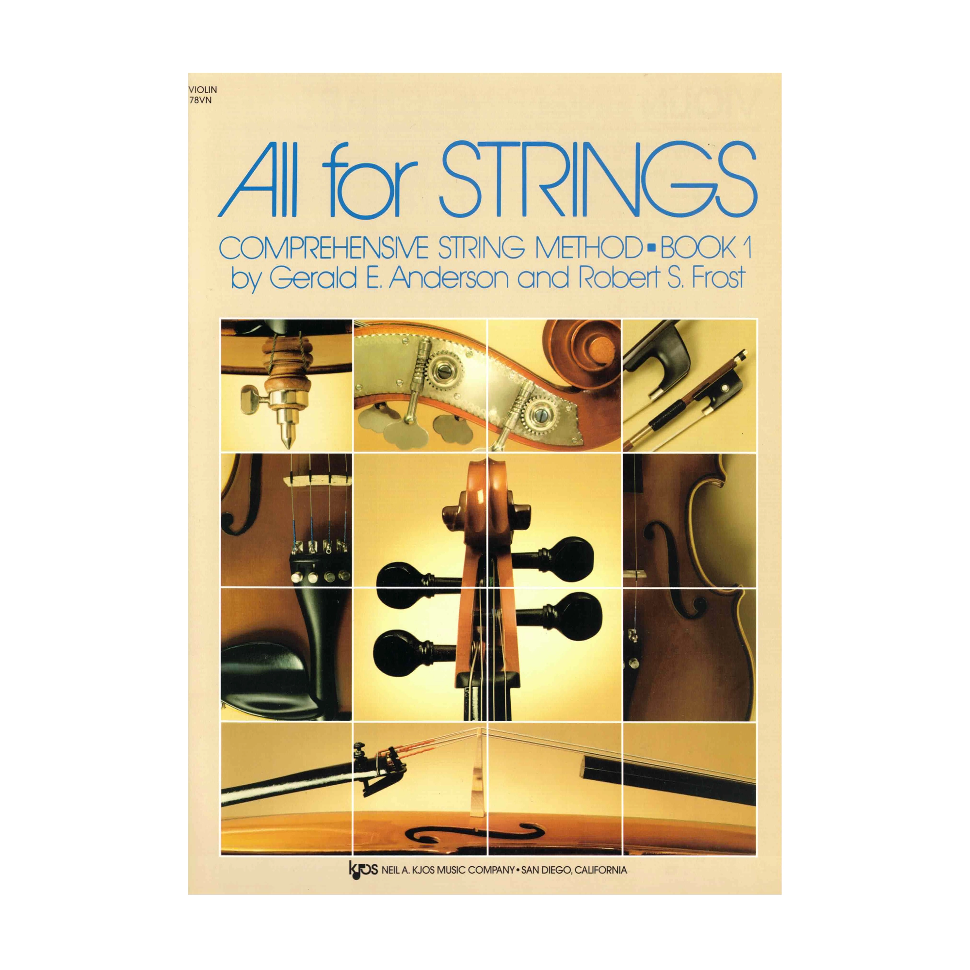 All For Strings Book 1: Violin