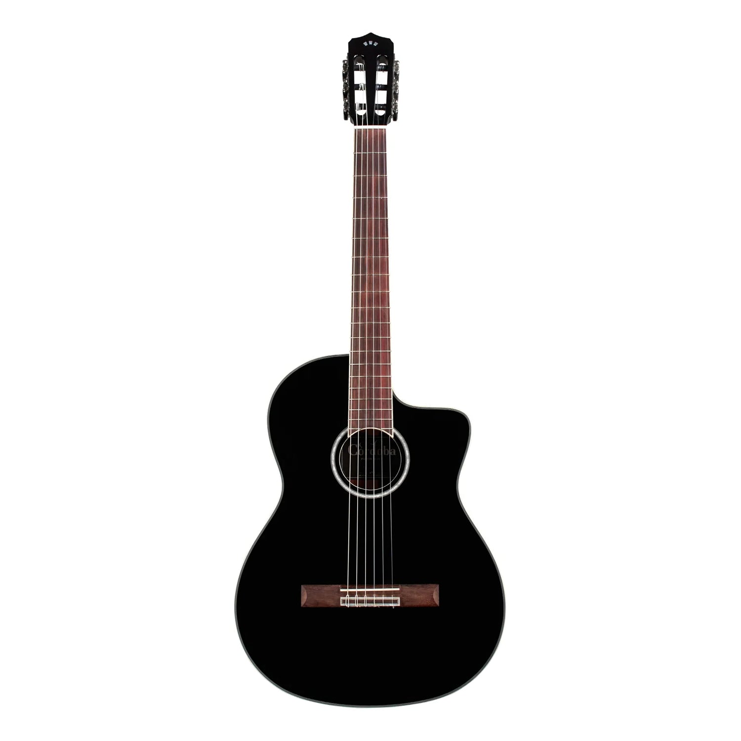 Córdoba Fusion 5 Jet Nylon String Acoustic-Electric Guitar - Black
