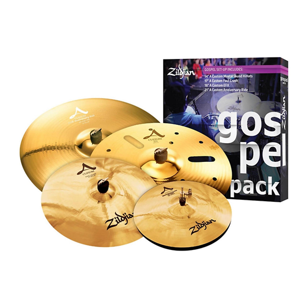 Zildjian Custom Series Cymbal Set Gospel Pack