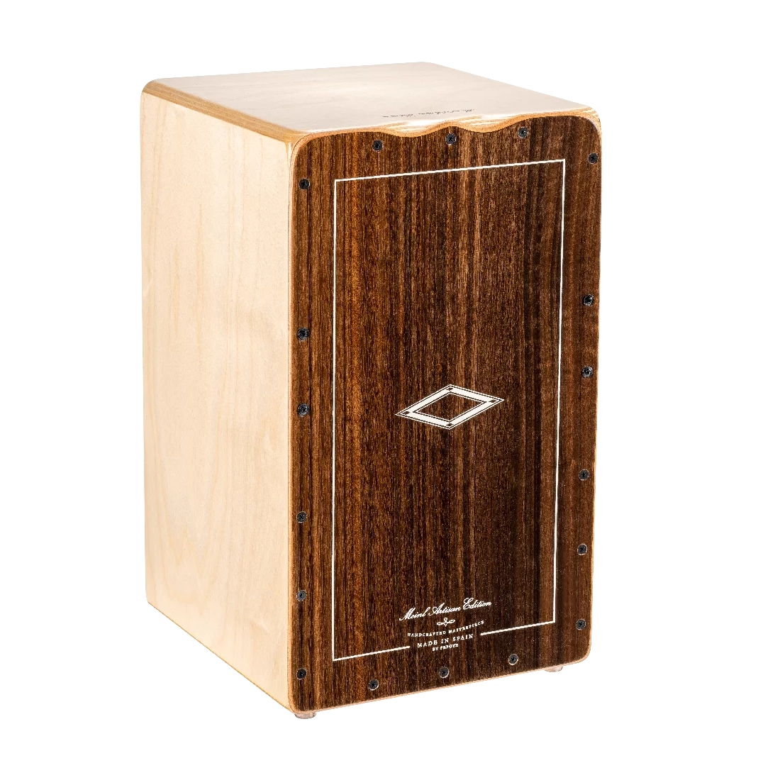 Meinl Artisan Edition Tango Line Birch Cajon - Brown Eucalyptus Frontplate