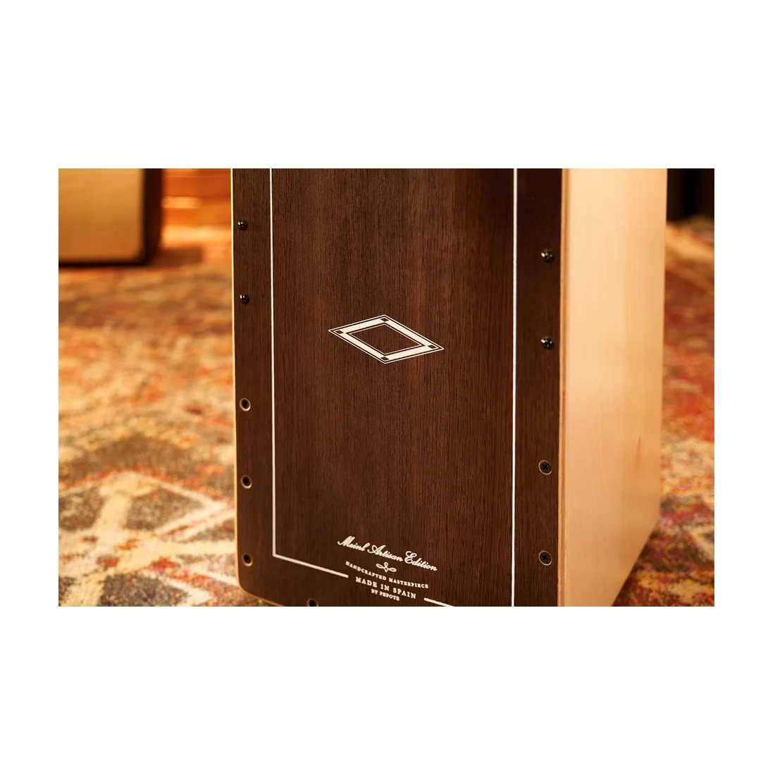 Meinl Artisan Edition Tango Line Birch Cajon - Brown Eucalyptus Frontplate