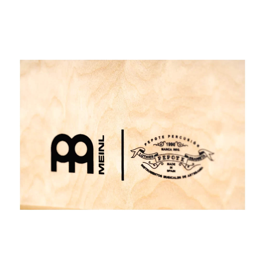 Meinl Artisan Edition Tango Line Birch Cajon - Brown Eucalyptus Frontplate