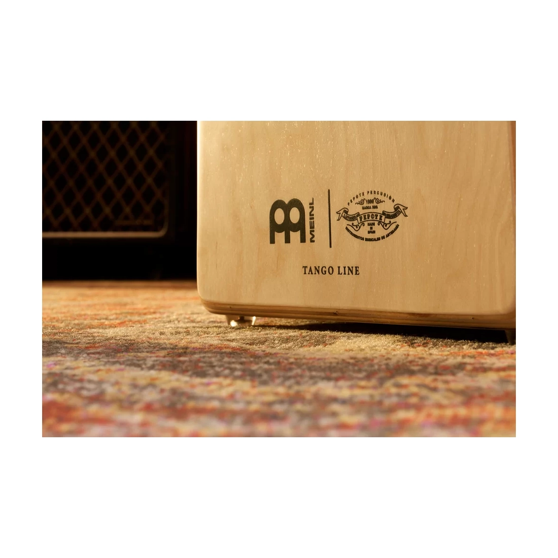 Meinl Artisan Edition Tango Line Birch Cajon - Brown Eucalyptus Frontplate