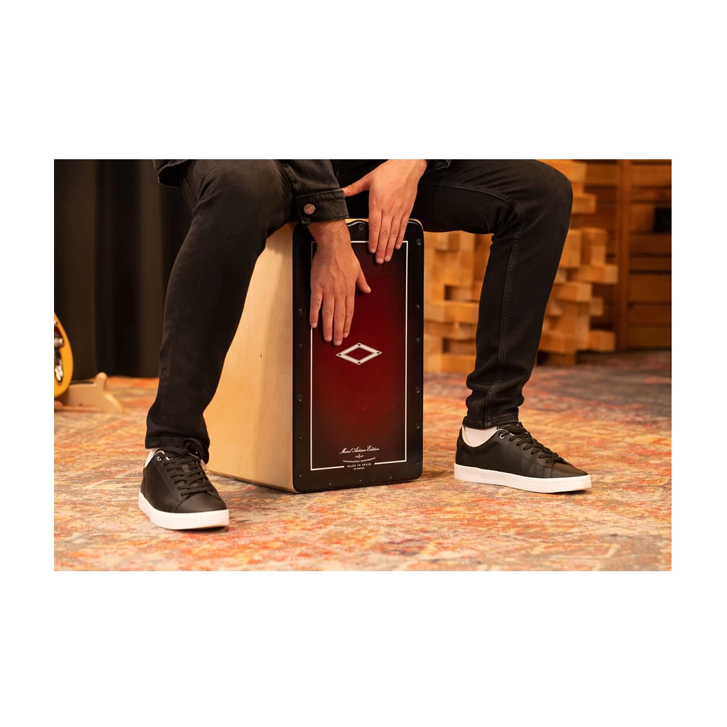 Meinl Percussion Artisan Edition Tango Line Cajon - Red Fade