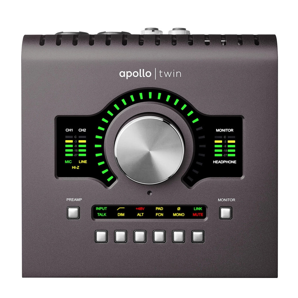 Universal Audio Apollo Twin MKII DUO Heritage Edition 10x6 Thunderbolt Audio Interface