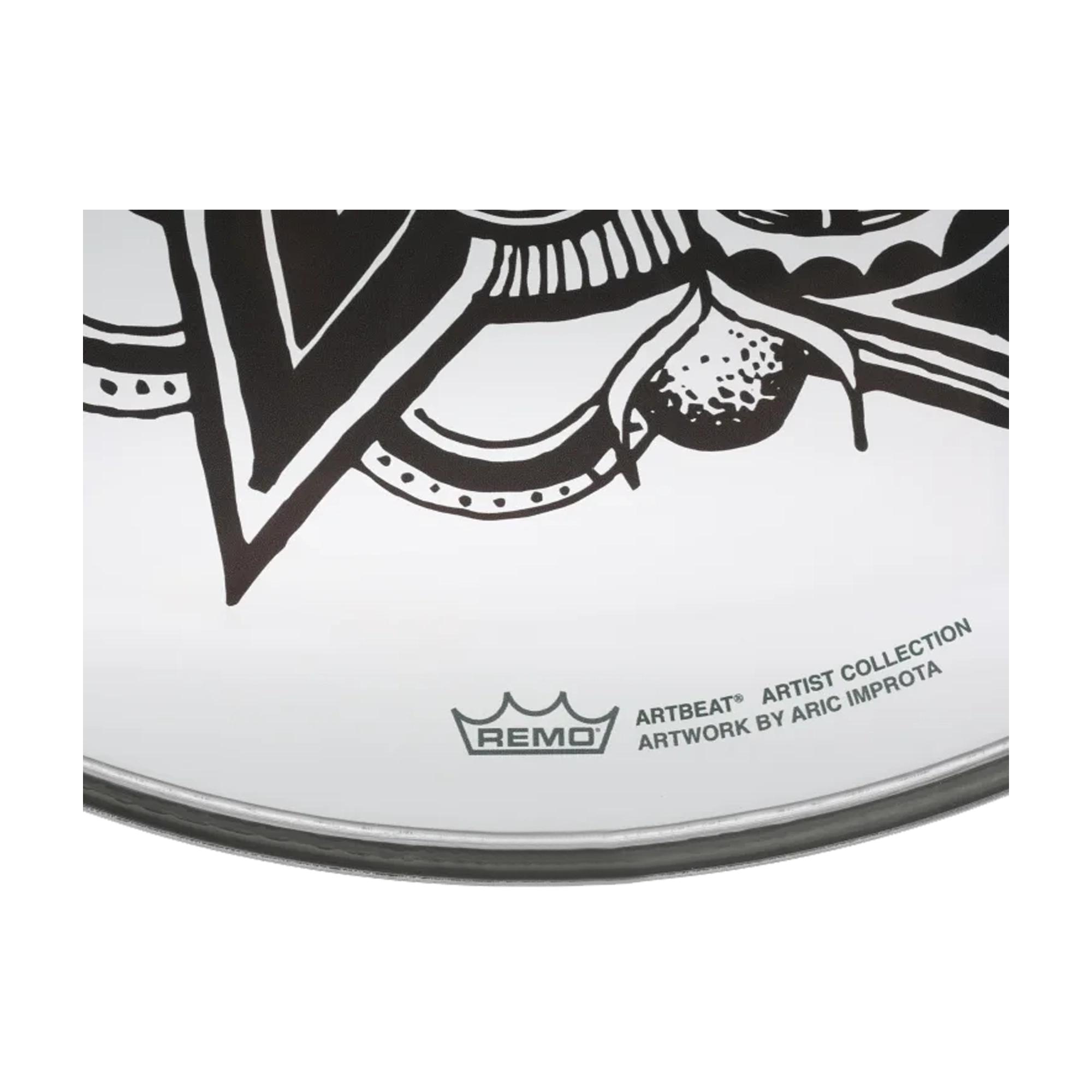 Remo 14" Emperor Artbeat Skyndeep Nocturnal Bloom Drum Head