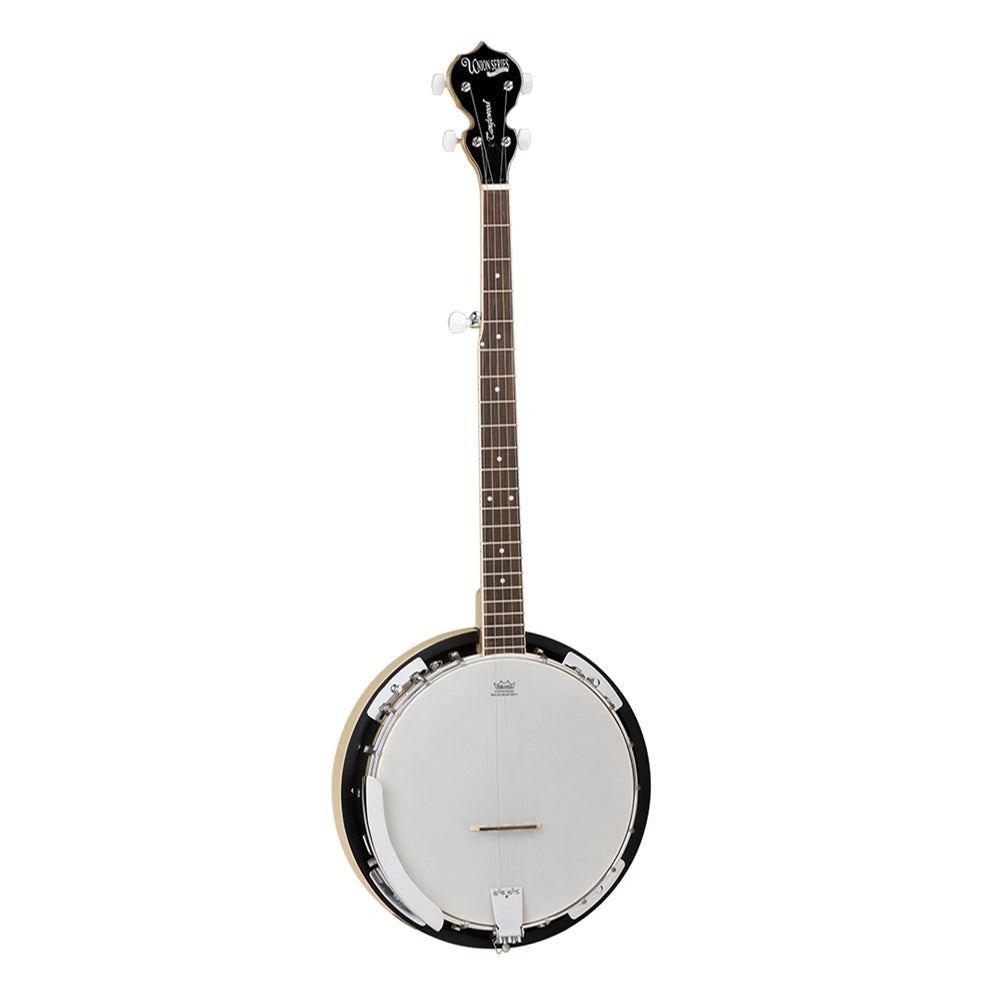 Tanglewood 5-String Banjo w/ Remo Ivory Banjo Head - Natural Gloss