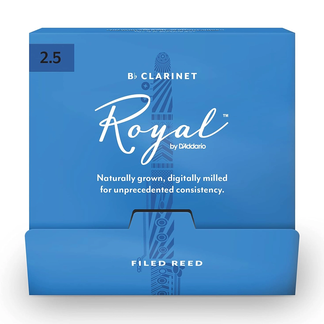 Royal By D'Addario Bb Clarinet Reed 2.5